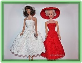 Häkelideen für Barbiepuppen