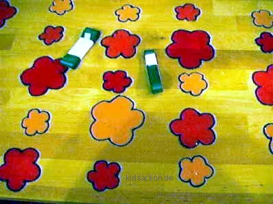 Window Color Blumen