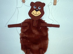 Marionette Bär
