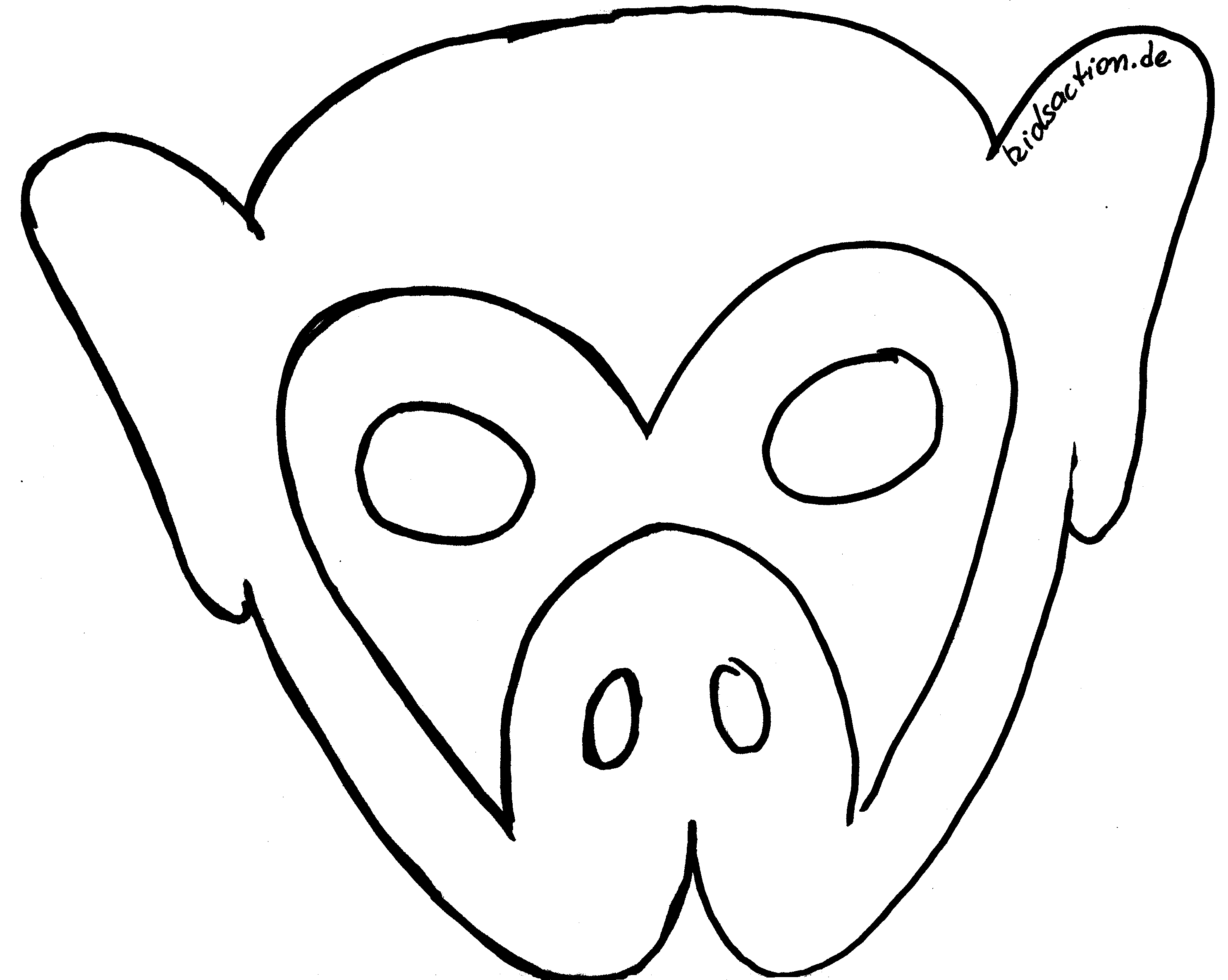 Affenmaske