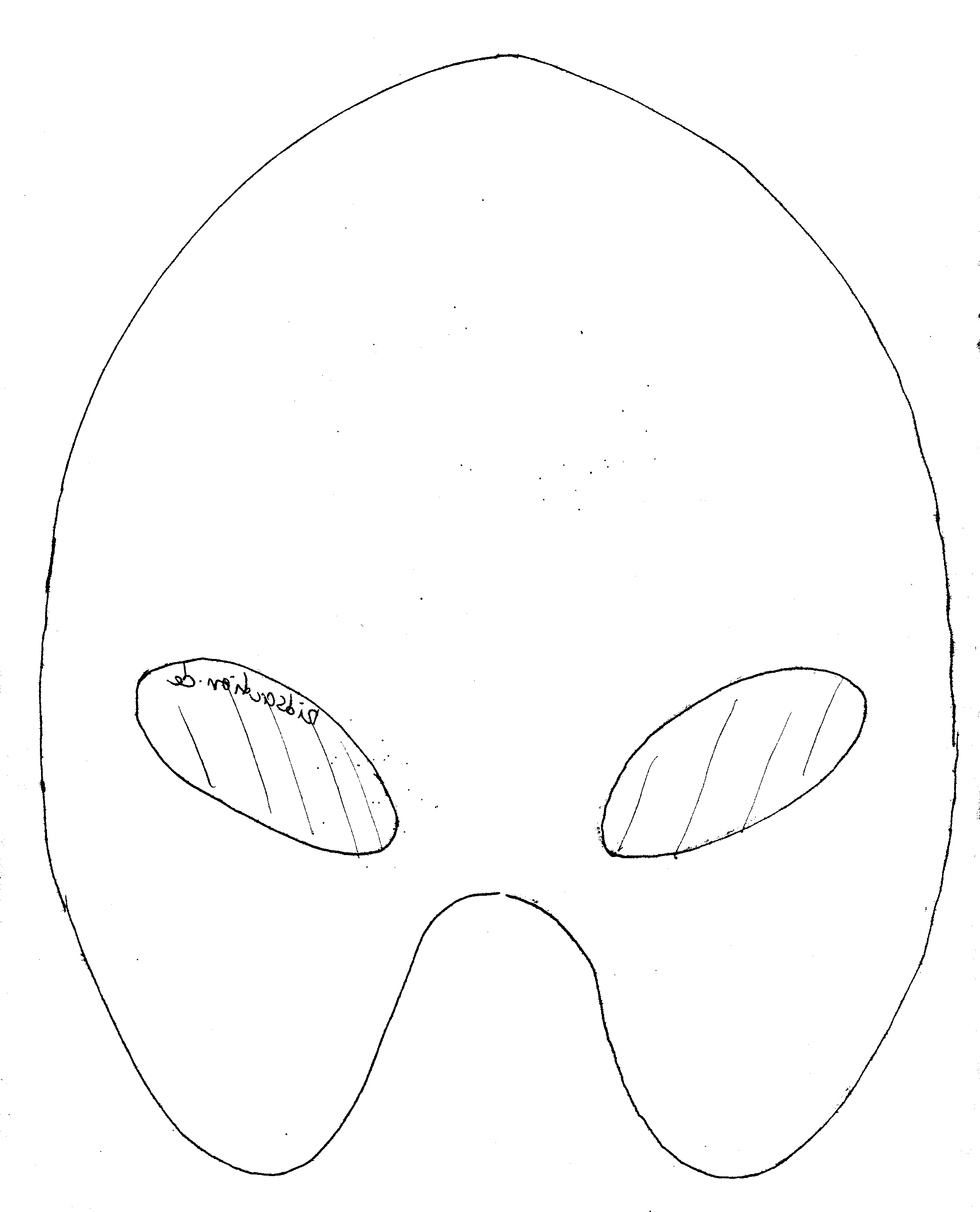 Maske Alien